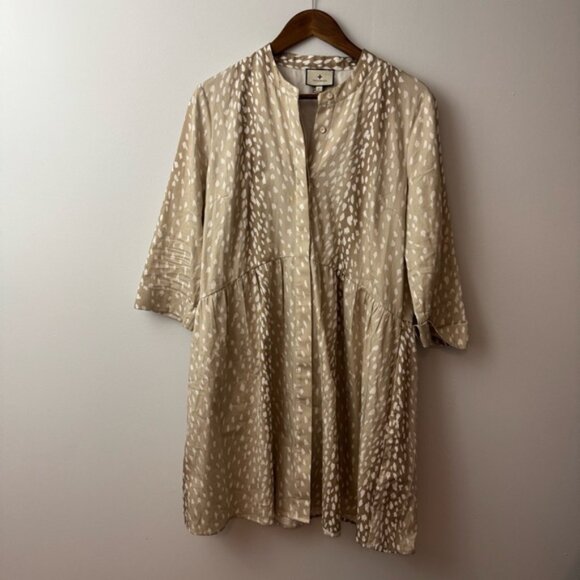 Tuckernuck Antelope Royal Shirt Dress size L - Picture 1 of 10
